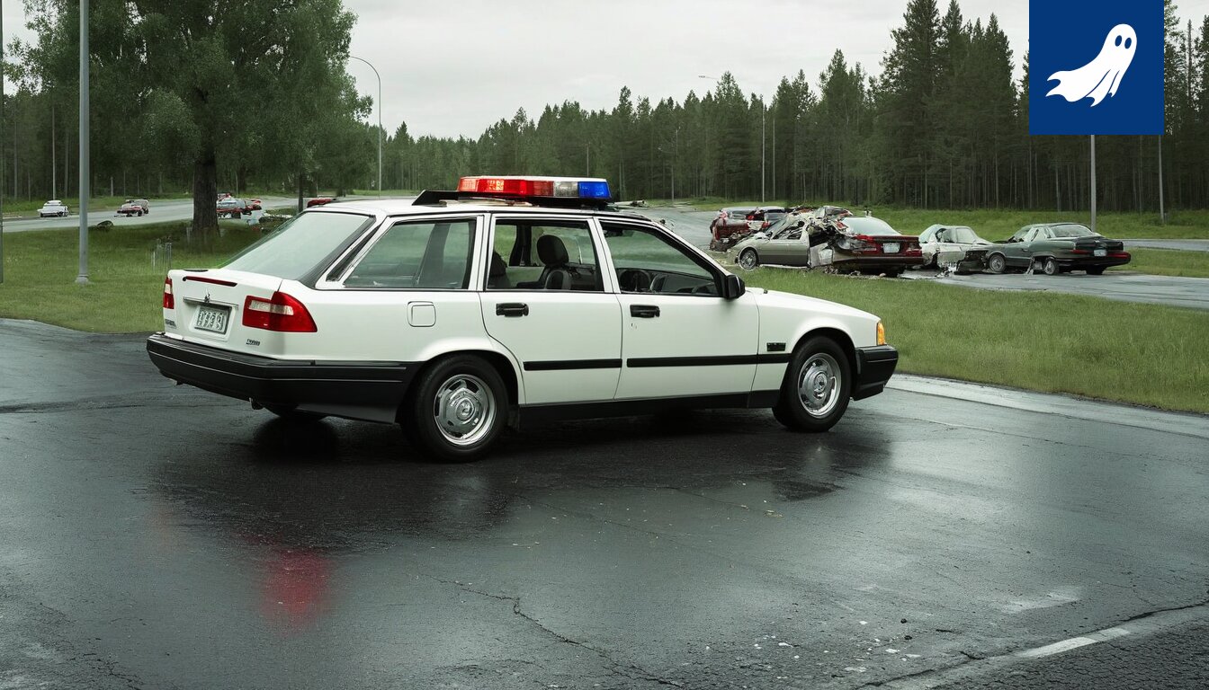 Robocopin laser kohdistuu ostoskoriin ABC-asemalla, aiheuttaen kaaosta ja valituksia.