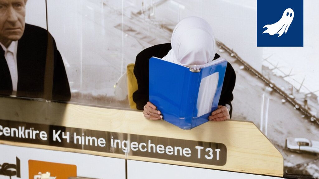 Sarjakuvamainen kuva Tampereen ratikasta, jonka pyyhkijät heiluvat hallitsemattomasti, symboloiden kaaosta ja automaation uhkaa.