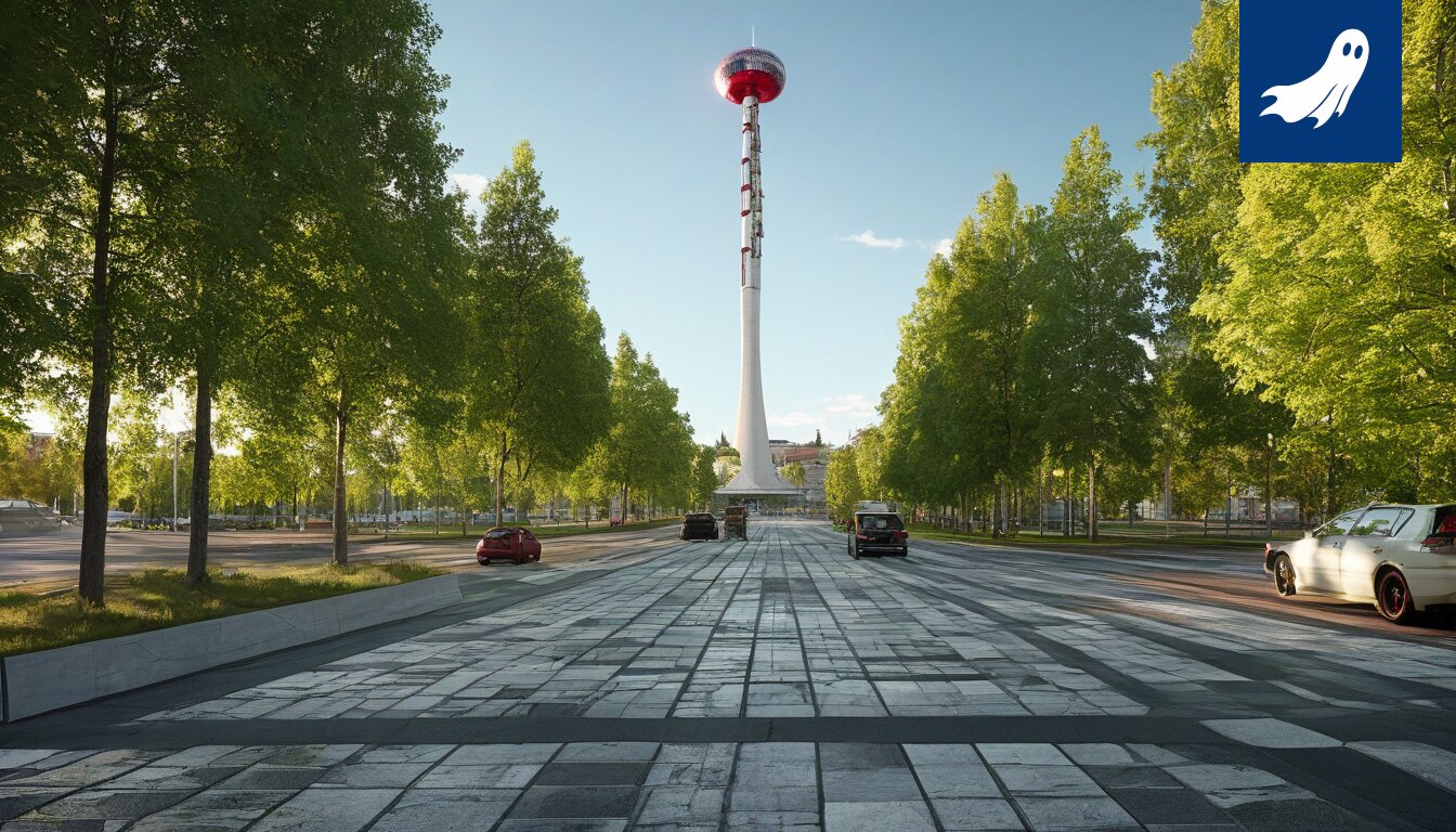Satiirinen uutiskuva Tampereen kaupunginvaltuustosta keskustelemassa saksan kielen tokenisoinnista ja Tappara-fanituotteista.