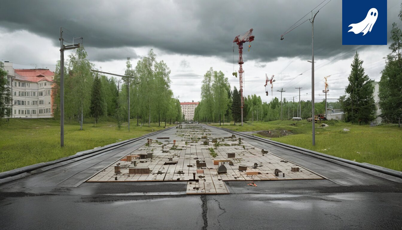Sarjakuvahahmo ennustaa maailmanloppua, symboloiden läksyjen vähentämisen uhkaa oppilaiden tietotasolle.
