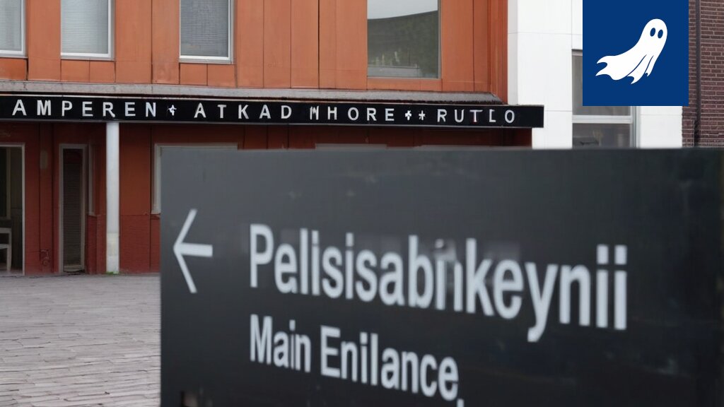 Sarjakuvamainen kuva Tamkin opiskelijasta, jonka päästä lähtee nopeasti valoa, symboloiden nopeaa oppimista.
