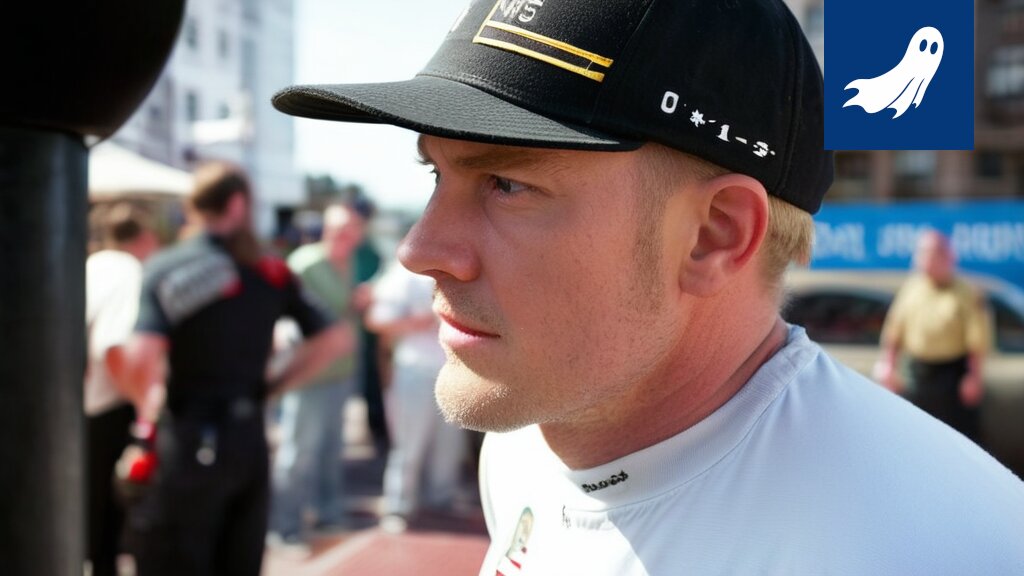 Esapekka Lappi ralliautossaan, kuva symboloi rallin strategista manipulointia Hyundai-tallin toimesta.