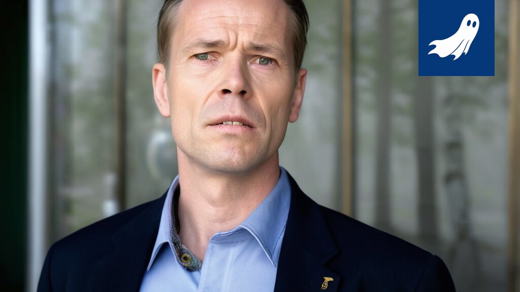 Sarjakuvamainen kuva robottipoliisista pysäyttämässä pientä lennokkia rajanylityspaikalla.