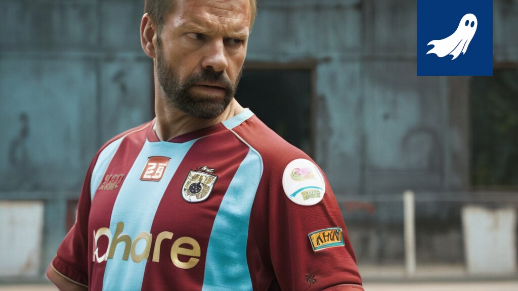 Digitaalinen renderöinti Tammelan stadionista, jossa näkyy futuristinen areena ja Mohamed Salahin avatarit pelaamassa.