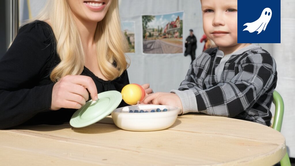 Sarjakuvamainen kuva mielenosoittajista, joilla on sipsipusseja, Tampereen kaupungintalon edessä.
