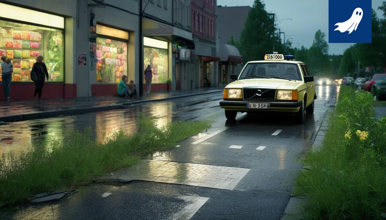 Tyhjillään oleva liiketila Kohmankaarella, jonka sammuttimet ovat ilkivallan kohteena.