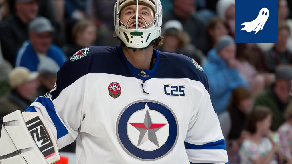 Kuva Connor Hellebuyckista pelaamassa, symboloiden hänen keskeistä rooliaan NHL:n sisäisessä "itsetunto-algoritmissa".