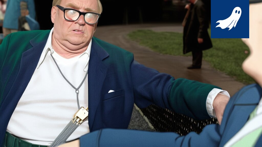 Digitaalinen kuva Timo Soinista tekoälyhahmona, joka symboloi uutta poliittista projektia.