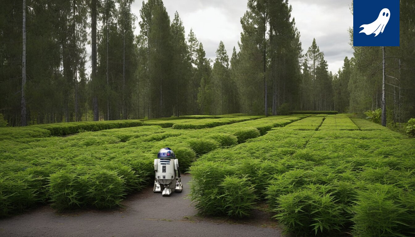 Pasi Huura hymyilee hamppupellolla, symboloiden Hervannan Hemp Co:n uutta liiketoimintamallia.