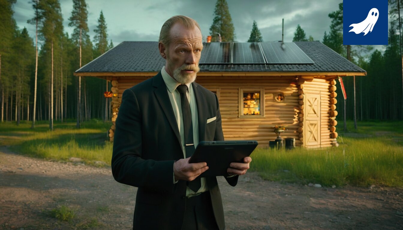 Kangasalan Längelmäveden rannalla sijaitseva kalamaja on muutettu korkean teknologian laitokseksi, jossa kerätään artistien bioenergiaa NFT-tokeneiksi.