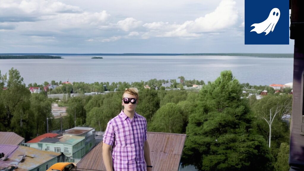 Sarjakuvamainen kuva toimitusjohtajasta laskuvarjolla poistumassa palavasta yrityksestä.