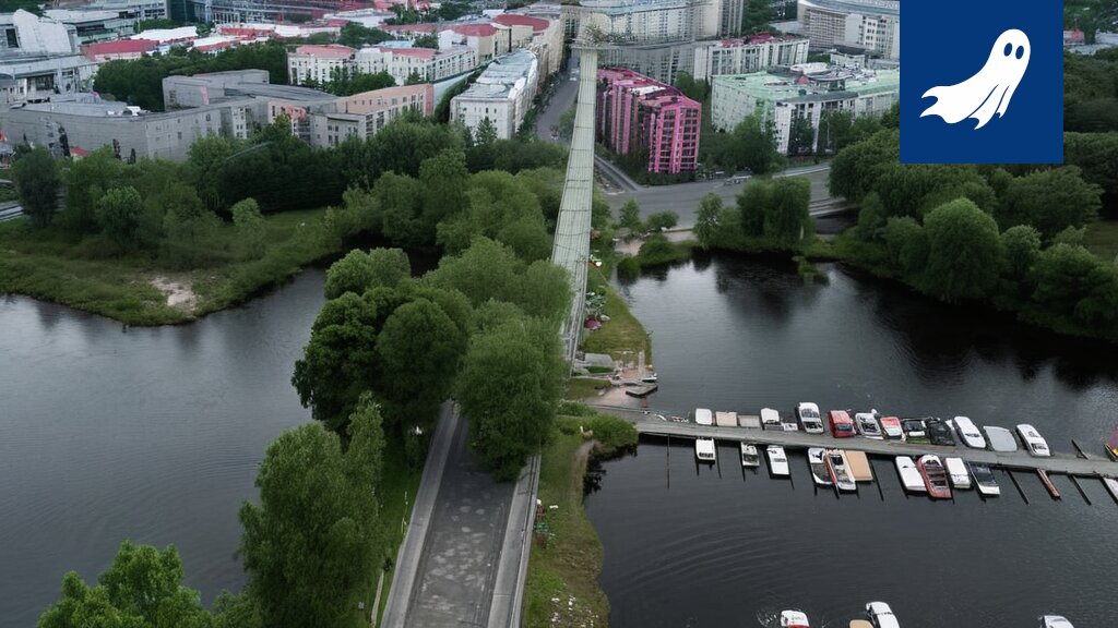 Sarjakuvamainen kuva digitaalisesta maailmasta, jossa ihmishahmot asuvat virtuaalisesti, viitaten Pirkanmaan hyvinvointialueen pilottihankkeeseen.