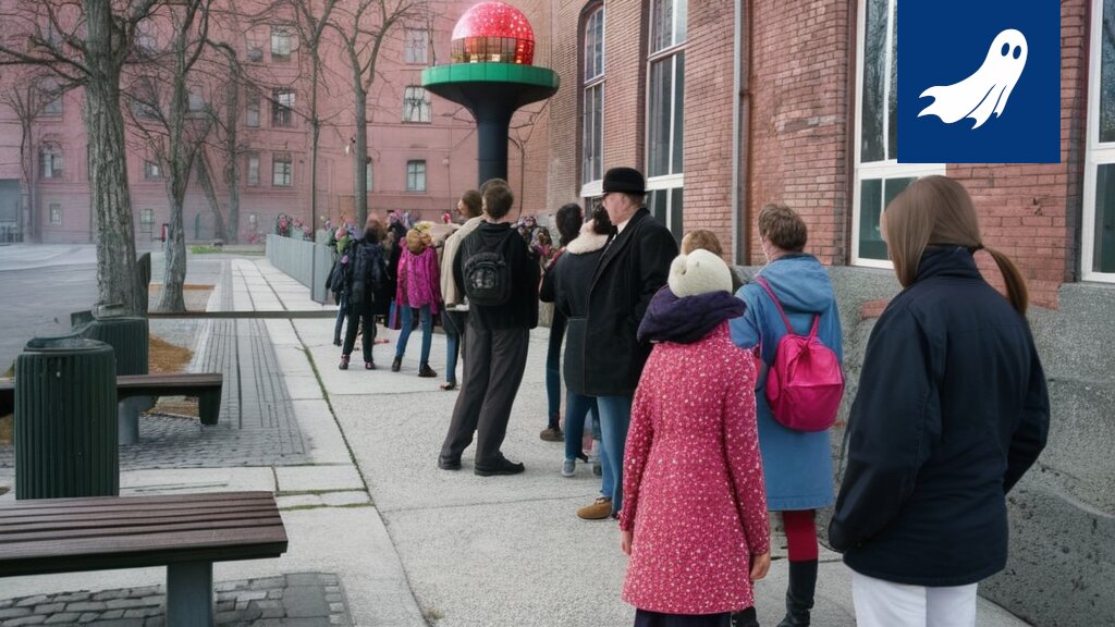 Pastelliväriset äänestysautomaatit äänestämässä itsenäisesti Pirkanmaan vaaleissa.