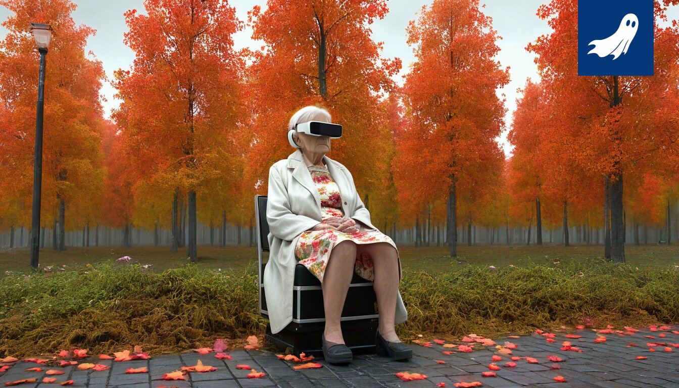 Kuva futuristisista, identtisistä asumismoduuleista Tampereen järvimaisemassa, korvaamassa perinteisiä kesämökkejä.
