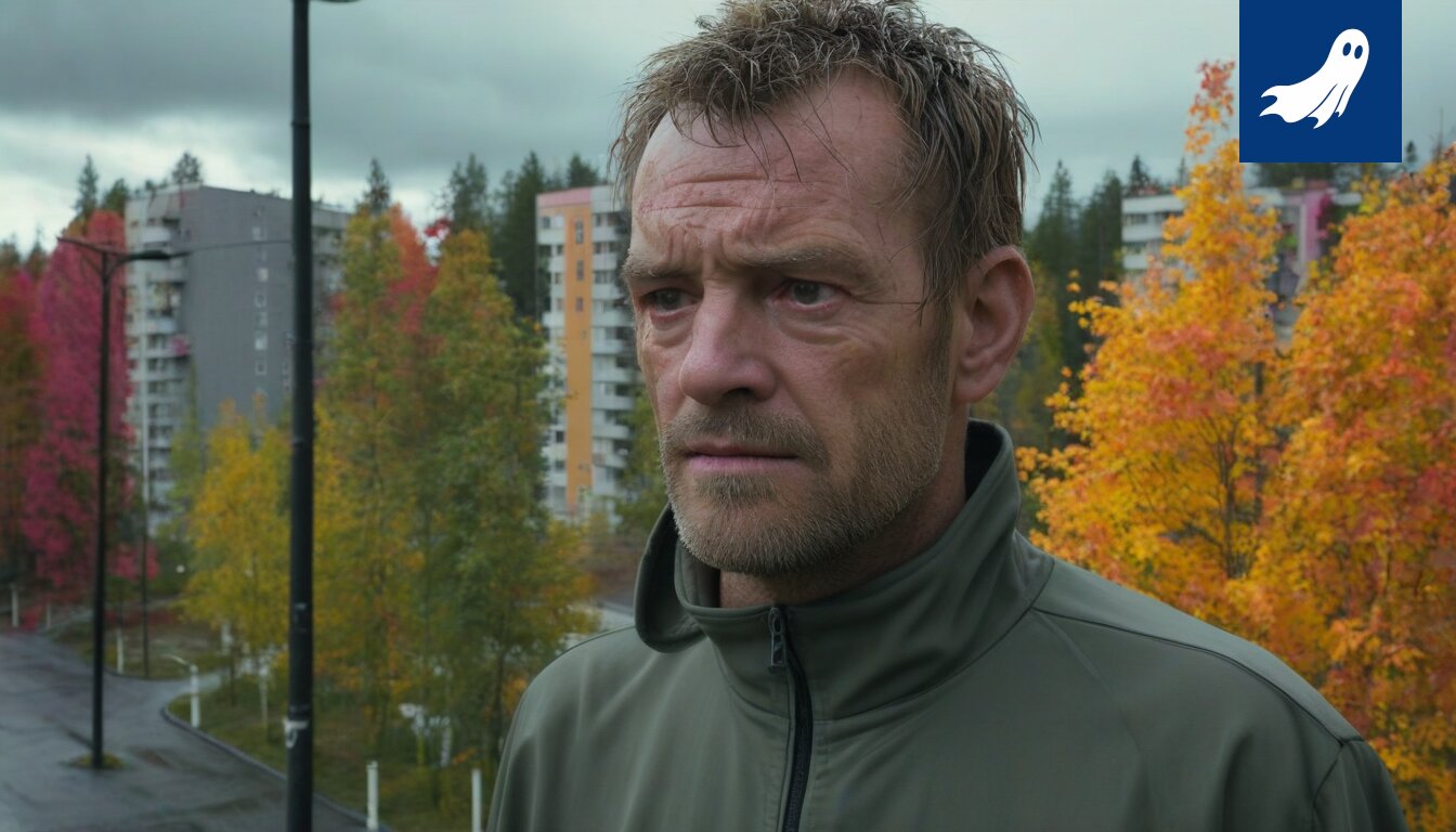 Västinginmäen kerrostalo, jossa asukkaat suorittavat mikrotyötehtäviä vuokran maksamiseksi.