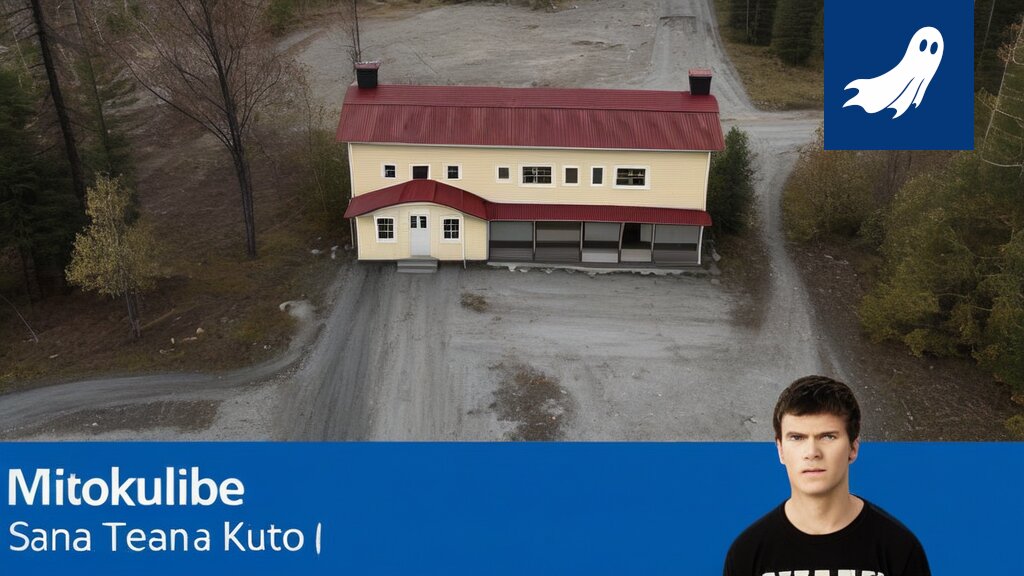Satiirinen kuva Lempäälän Metaverse-metsästä, jossa digitaaliset sienet kasvavat NFT-sertifioitujen puiden alla.