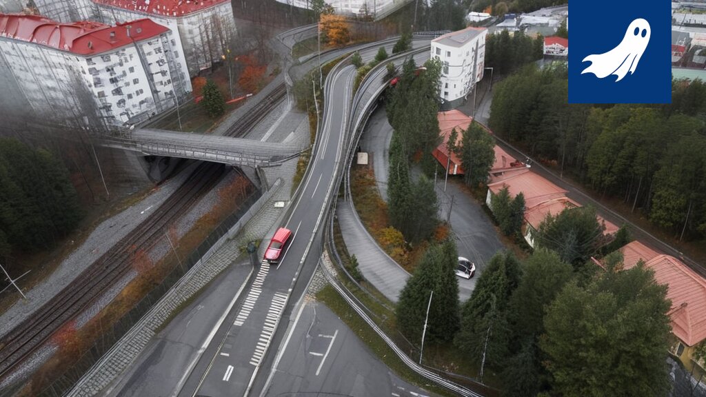 Paasikivenkadun liikennevalvontakamera tarkkailee autoja ja kuljettajien käyttäytymistä Tampereella.