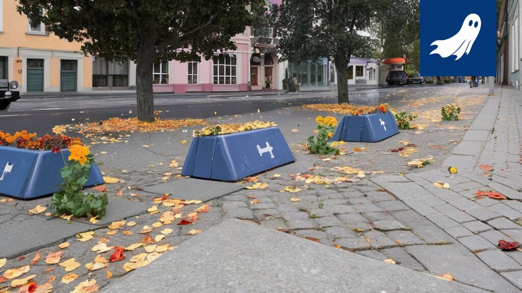 Tyhjä Pyynikin keidas Tampereella, kuva symboloi uudenlaista, tunteisiin perustuvaa parkkimaksusysteemiä.