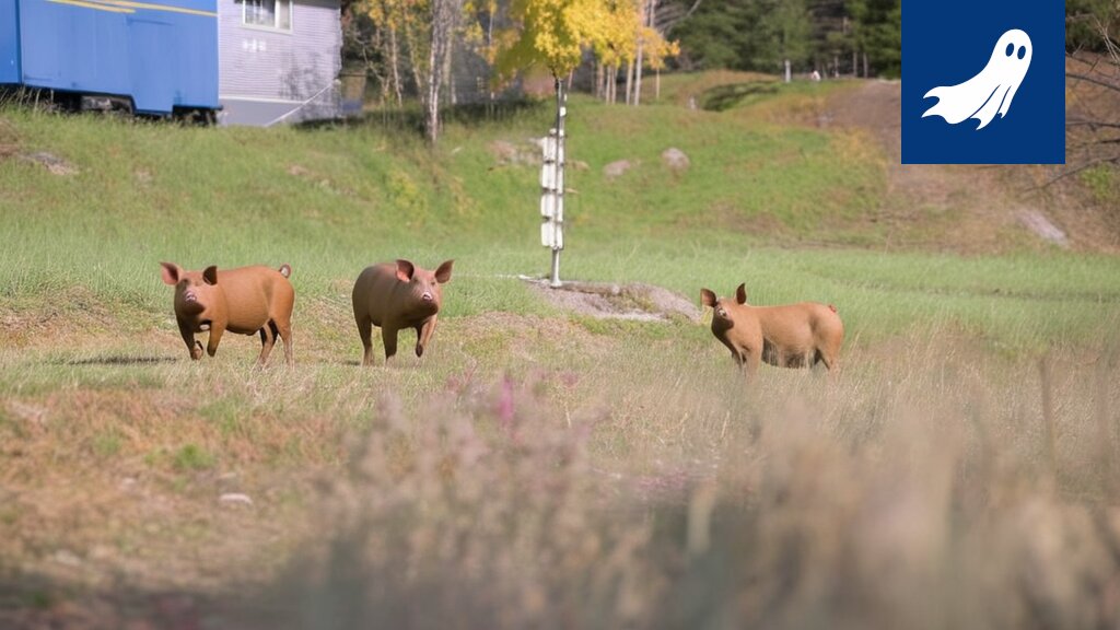 Satiirinen kuva Hatanpään sairaalan parkkipaikasta, jossa robotti valvoo parkkimaksuja ja aiheuttaa kaaosta.