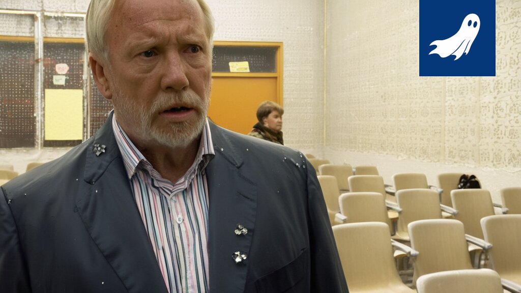 Kuva Radientumin antenneista, jotka lähettävät mainosviestejä avaruuteen ja Tampereen kasvua symboloivat graafit.