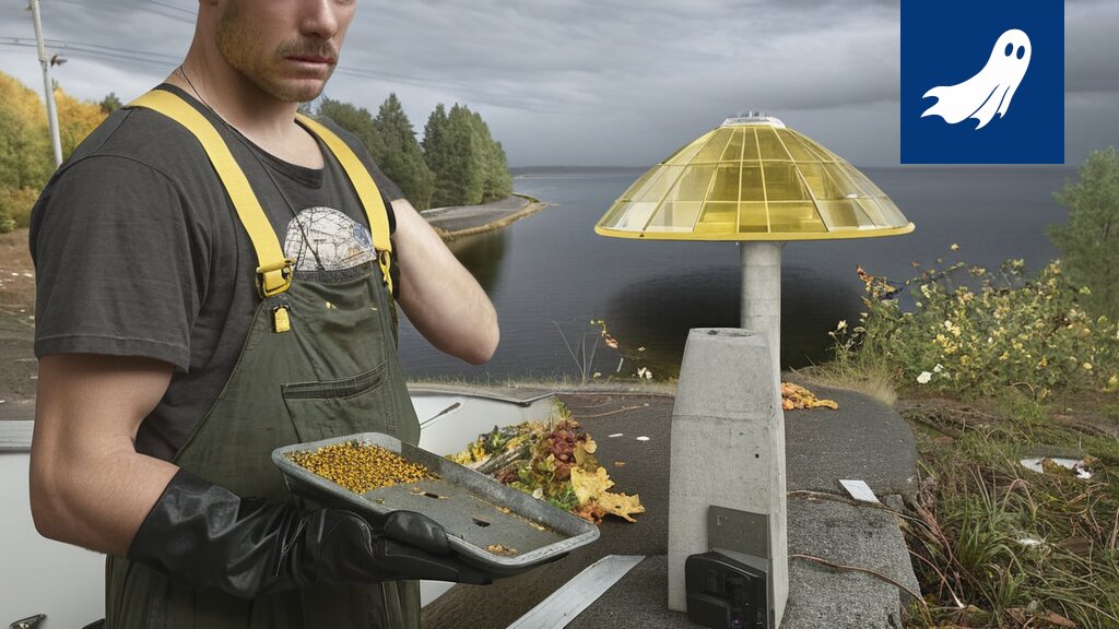 Vähäjärvi Pirkkalassa, jossa epäillään tekoälyn ohjaavan järven ekosysteemiä ja kalastustaloutta.