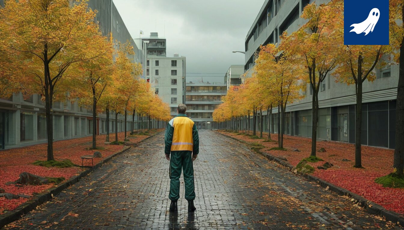 Värikkäitä haalareita täynnä oleva Tampereen Hämeenkatu, symboloiden opiskelijoiden kasvavaa määrää kaupungissa.