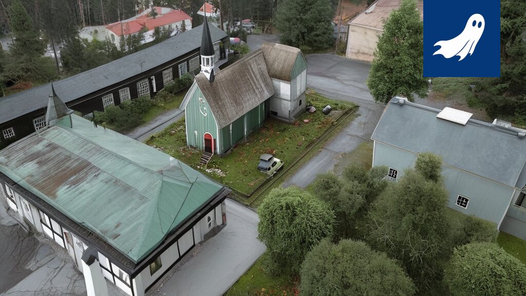 Lempäälän seurakunnan uusi digitaalinen pyhäkkö, massiivinen palvelinkeskus, jossa NFT-sielut latautuvat.