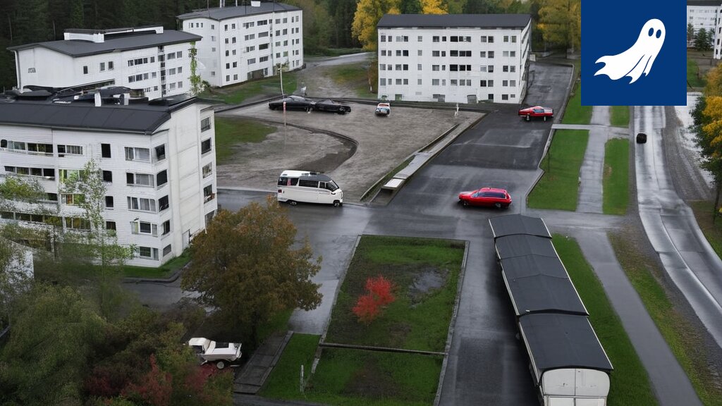 Linnunradankadun kerrostalot, joissa asukkaat osallistuvat Resilienssi-leireille datan keräämistä varten.