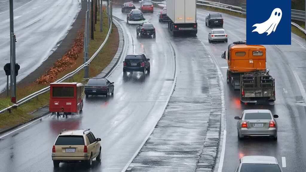 Autonominen liikennevalvontakone jakaa sakkoja Tampereen ruuhkamaksujen vuoksi.