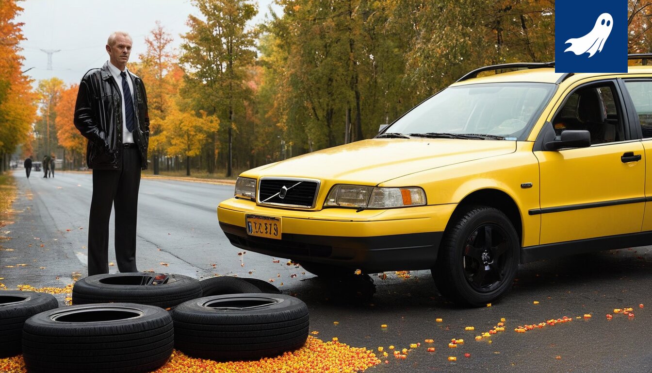 Ruosteinen auto muuttumassa osiksi uuden, hyperoptimoidun luksusajoneuvon rakentamiseksi.