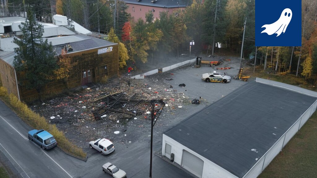 Savua nousee Pirkkalan palaneesta teollisuushallista, jonka salaisuus liittyy yllättäen vanhuksen askelmäärään.