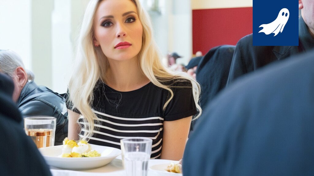 Kouluruokalan ruokapöytä täynnä hienoja annoksia, joita lapset ja vanhemmat kuvaavat puhelimillaan.