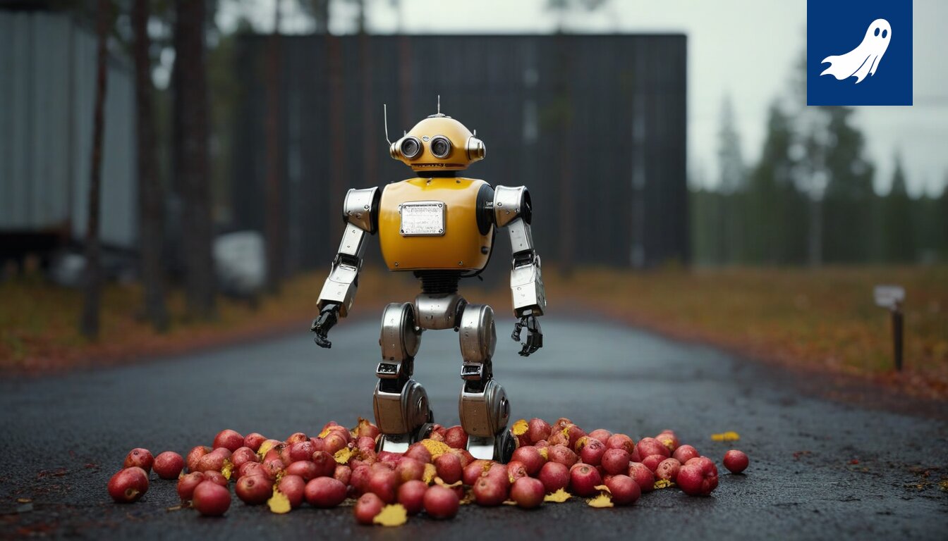 Hiiltyneet puunrungot metsässä, symboloiden uutta liiketoimintamahdollisuutta metsäpalon jälkeen.
