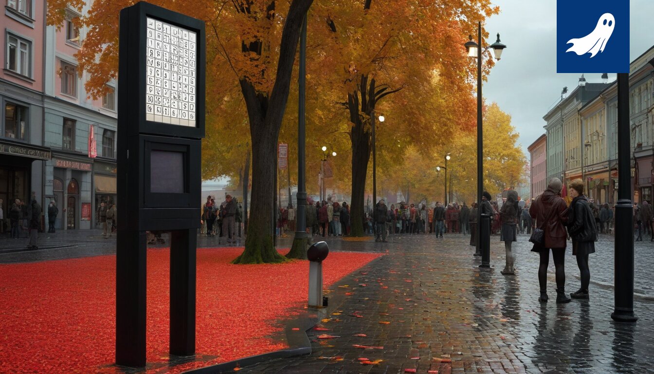 Pitkäniemen hautausmaa Tampereella, jossa synkät varjot ja tekoälyn luomat tarinat kohtaavat.