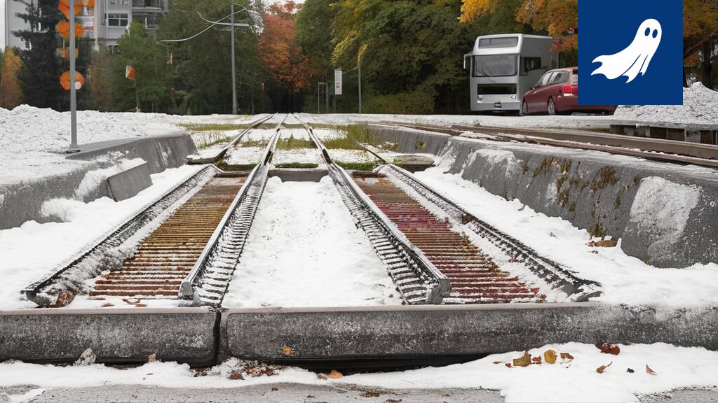 Massiivinen kaivinkone seisoo Tampereen keskustassa, valvoen liikennettä ja vaatien osinkoa.