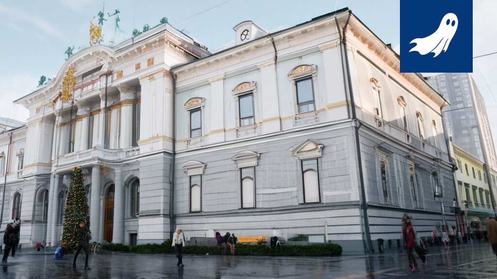Raatihuoneen sisätiloista näkyy työntekijöitä kilpailemassa reaaliaikaisissa tehokkuusmittauksissa digitaalisilla näytöillä.