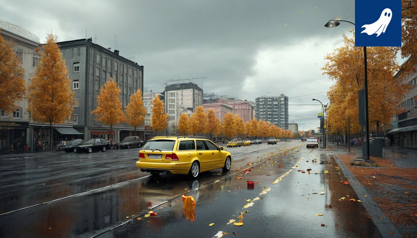 Sarjakuvamainen kuva Tampereen kaupungista, jossa asunnot ovat ketjussa velkojen ympärillä.