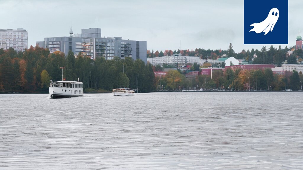 Sarjakuvamainen kuva Tampereen bussista, joka ajaa päämäärättömästi osakemarkkinoiden kaavioiden keskellä.