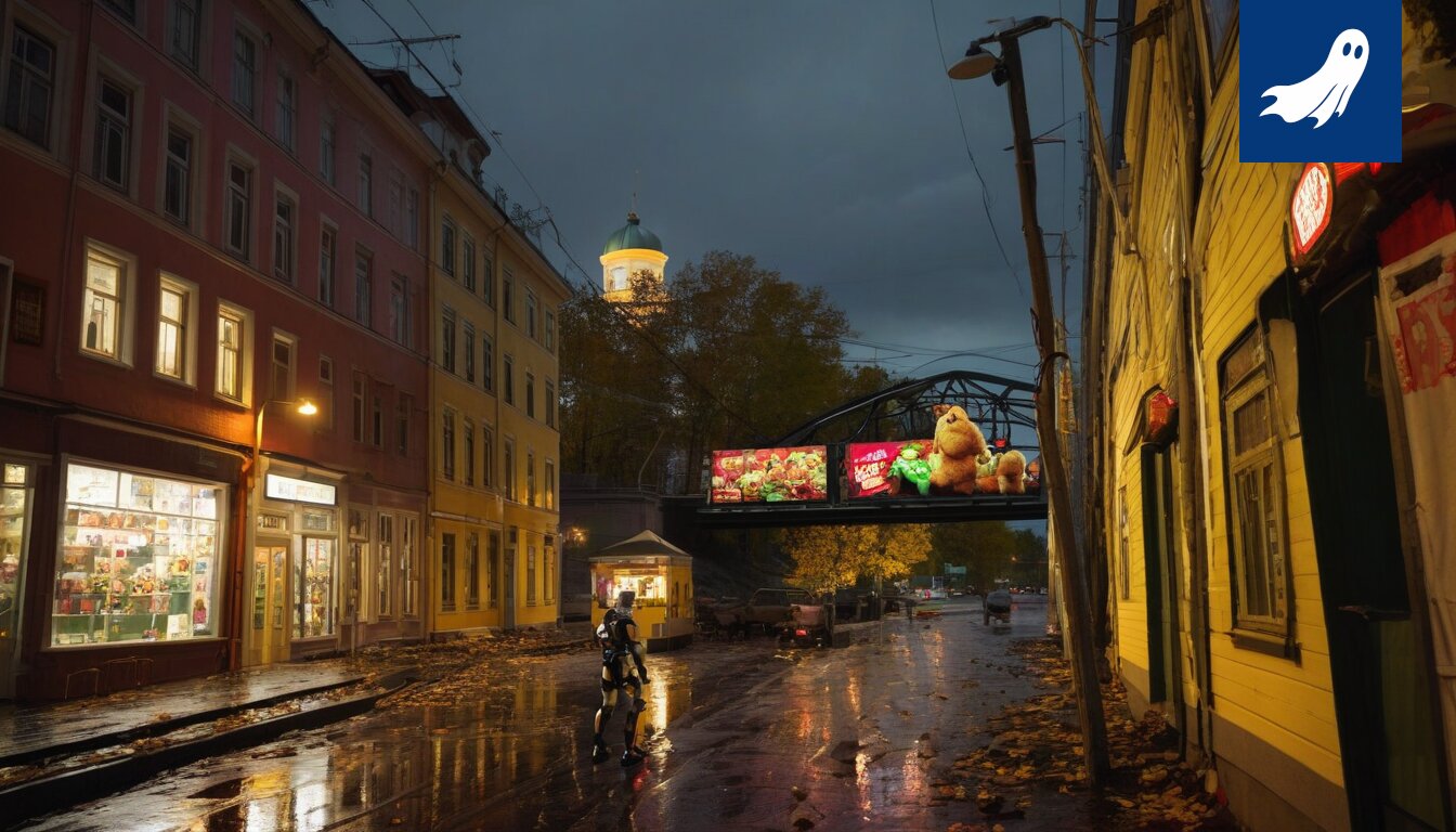Sarjakuvamainen kuva Tampereen kaupunginjohtajasta maalivahtivarusteissa ja friteeratusta kanasta.
