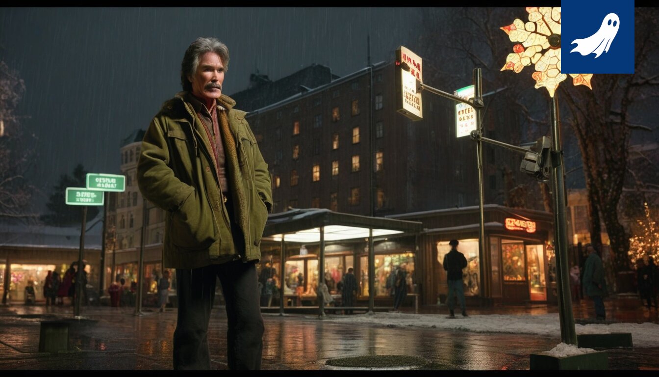 Ronn Moss esiintymässä Tampereen Tavara-asemalla, yleisö innostuneena nostalgiasta.