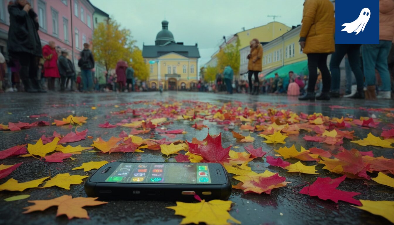 Satiirinen kuva Akaan pormestarista etsimässä rakkautta Ruudusta Temppareiden teemassa.