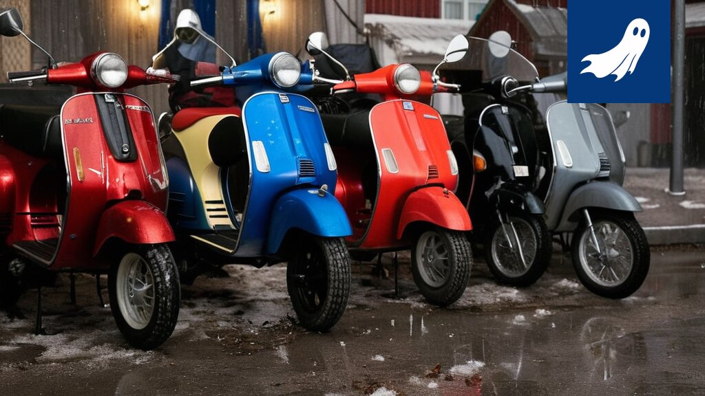 Mopoilijat väistelevät robottipoliisien ja sakko-dronejen takaa-ajoa Lapin erämaassa.