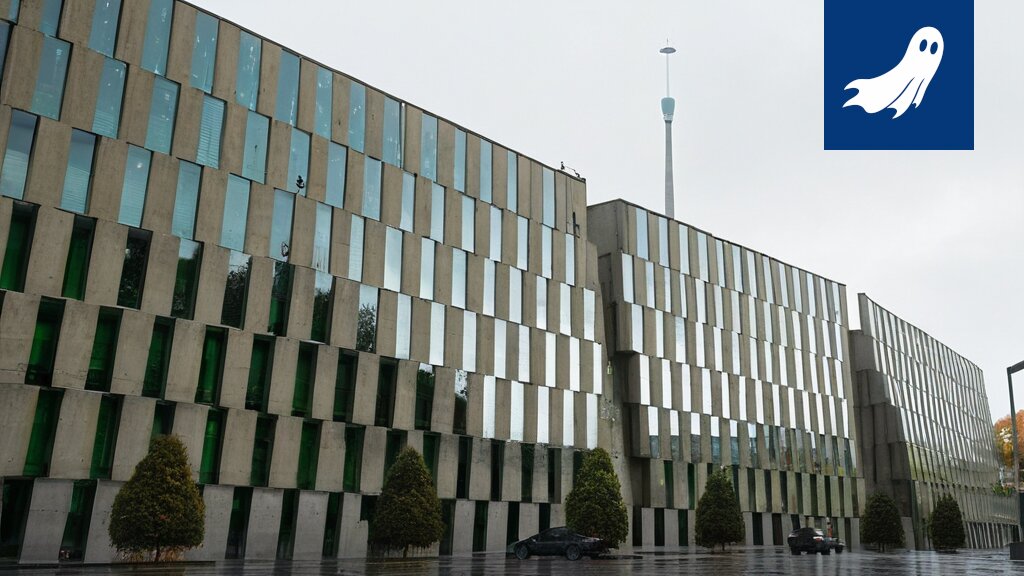 Sarjakuvamainen kuva OP:n pankkivirkailijasta analysoimassa asiakkaan aivoaaltoja onnellisuuden mittaamiseksi.