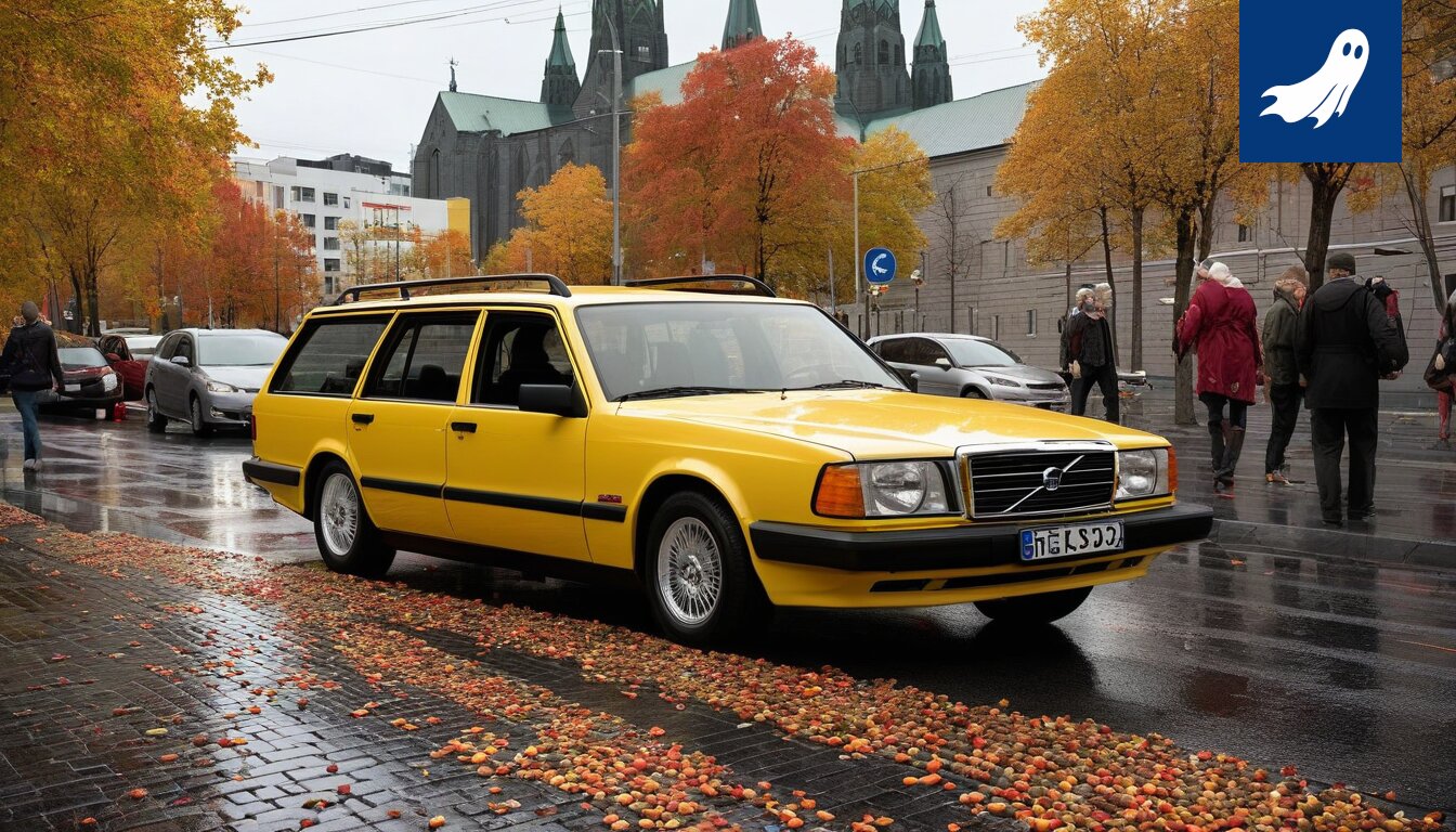 Sarjakuvamainen kuva päämäärättömästi liikkuvista ihmisistä Tampereen keskustassa, viitaten "Kullervo-syndroomaan".
