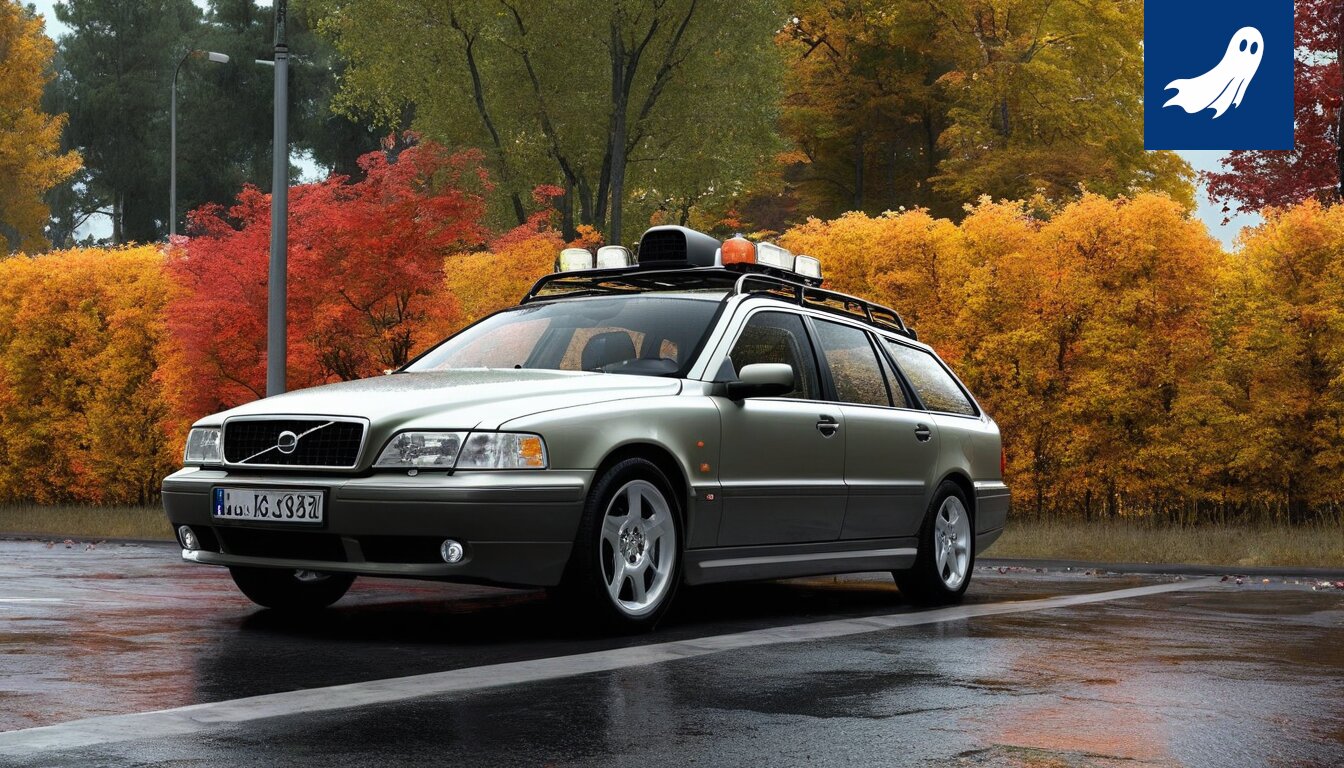 Ralliauto kiitää yöllä neonvalojen alla, symboloiden melatoniinin vaikutusta suorituskykyyn.